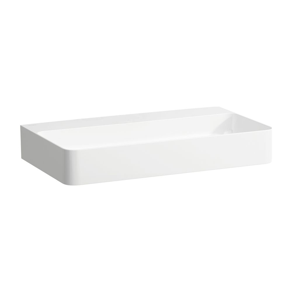 Laufen Aufsatzwaschtisch VAL 420x750x155mm, Weiß, ohne Hahnloch/Überlauf... LAUFEN-H8162850001121 7612738342449 (Abb. 1)