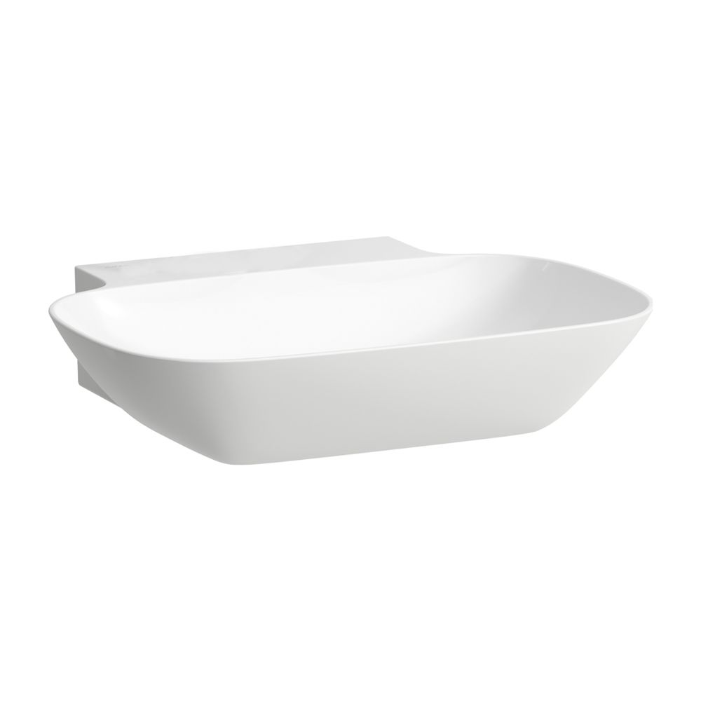 Laufen Aufsatzwaschtisch INO 450x560x145mm, Weiß LCC, ohne Hahnloch/Überlauf... LAUFEN-H8163024001121 7612738343354 (Abb. 1)