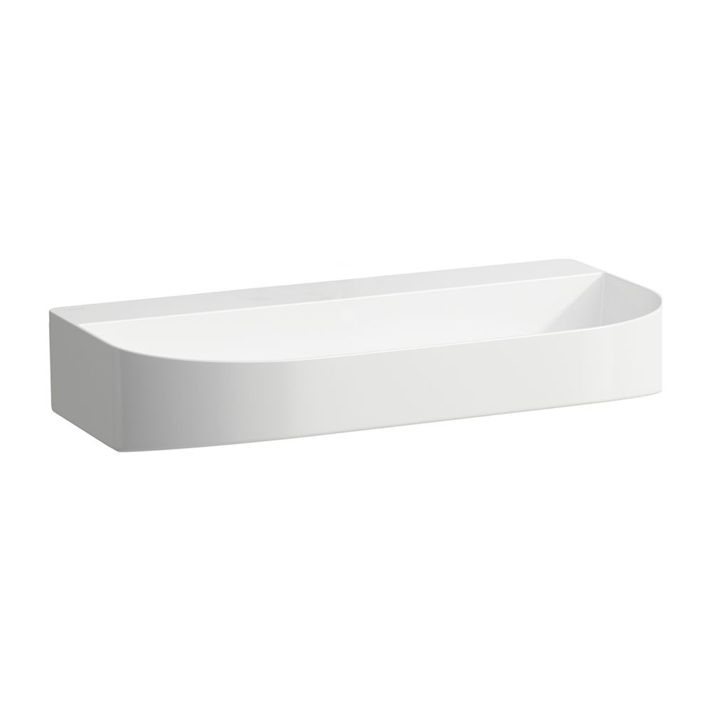 Laufen Aufsatzwaschtisch Sonar 420x800x165mm, Weiß, ohne Hahnloch/Überlauf, Kana... LAUFEN-H8163440001421 7612738009199 (Abb. 1)
