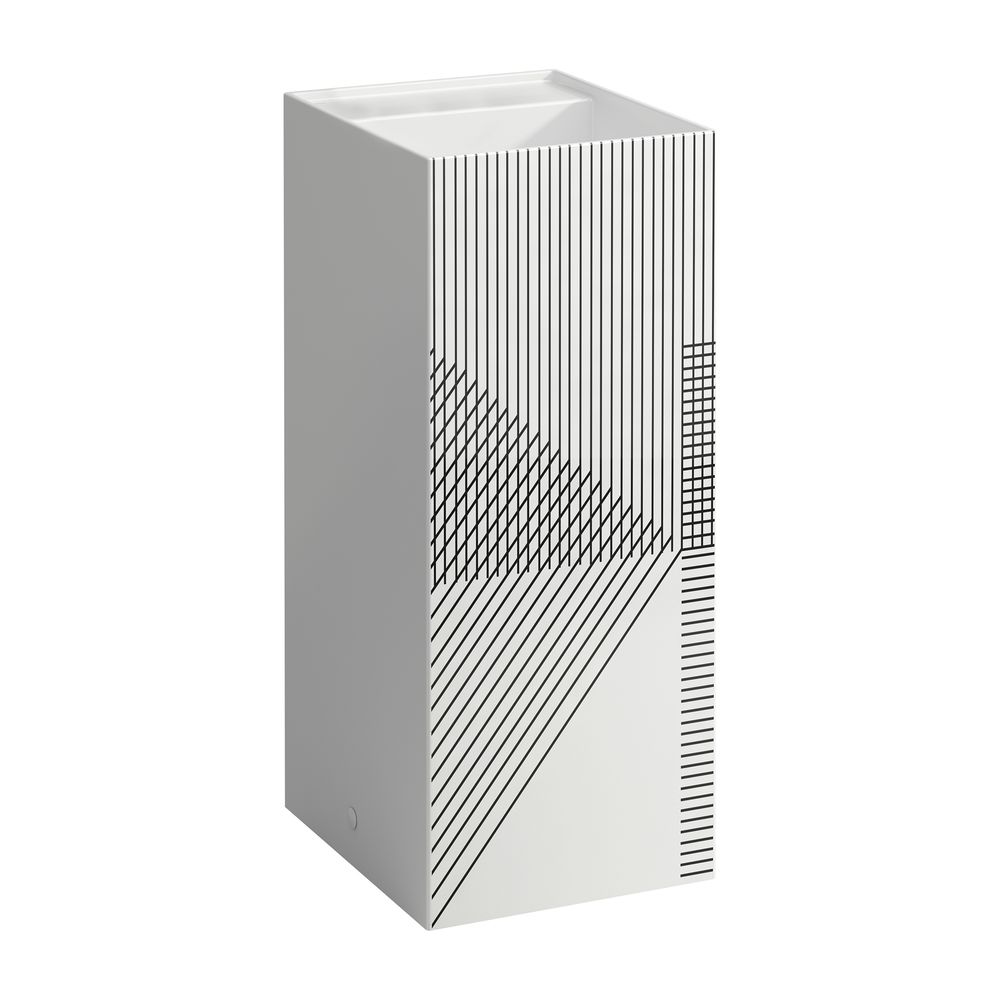 Laufen Waschtisch freistehend Kartell 435x375x900mm, ohne Hahnloch/Überlauf Lini... LAUFEN-H811331D011121 7612738935733 (Abb. 1)