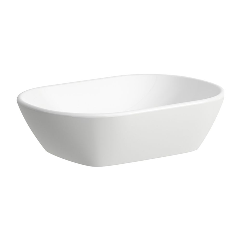 Laufen Waschtisch-Schale LUA 350x500x135mm, Weiß LCC, ohne Hahnloch/Überlauf... LAUFEN-H8120834001121 7612738015527 (Abb. 1)