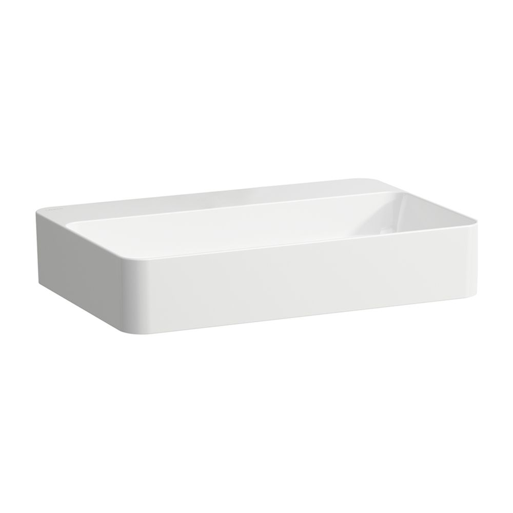 Laufen Waschtisch-Schale VAL 400x600x150mm, Weiß, mit Armaturenbank, ohne Hahnlo... LAUFEN-H8122850001421 7612738015206 (Abb. 1)