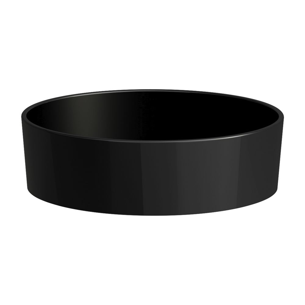 Laufen Waschtisch-Schale Kartell 420x420x135mm, glänzend Schwarz, ohne Hahnloch/... LAUFEN-H8123310201121 7612738287191 (Abb. 1)