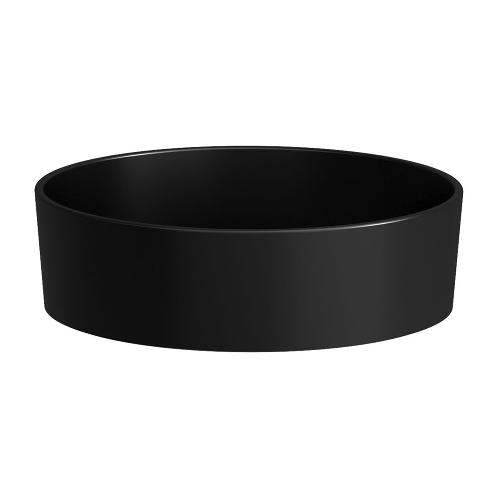 Laufen Waschtisch-Schale Kartell 420x420x135mm, Mattschwarz, ohne Hahnloch/Überl... LAUFEN-H8123317161121 7612738962524 (Abb. 1)