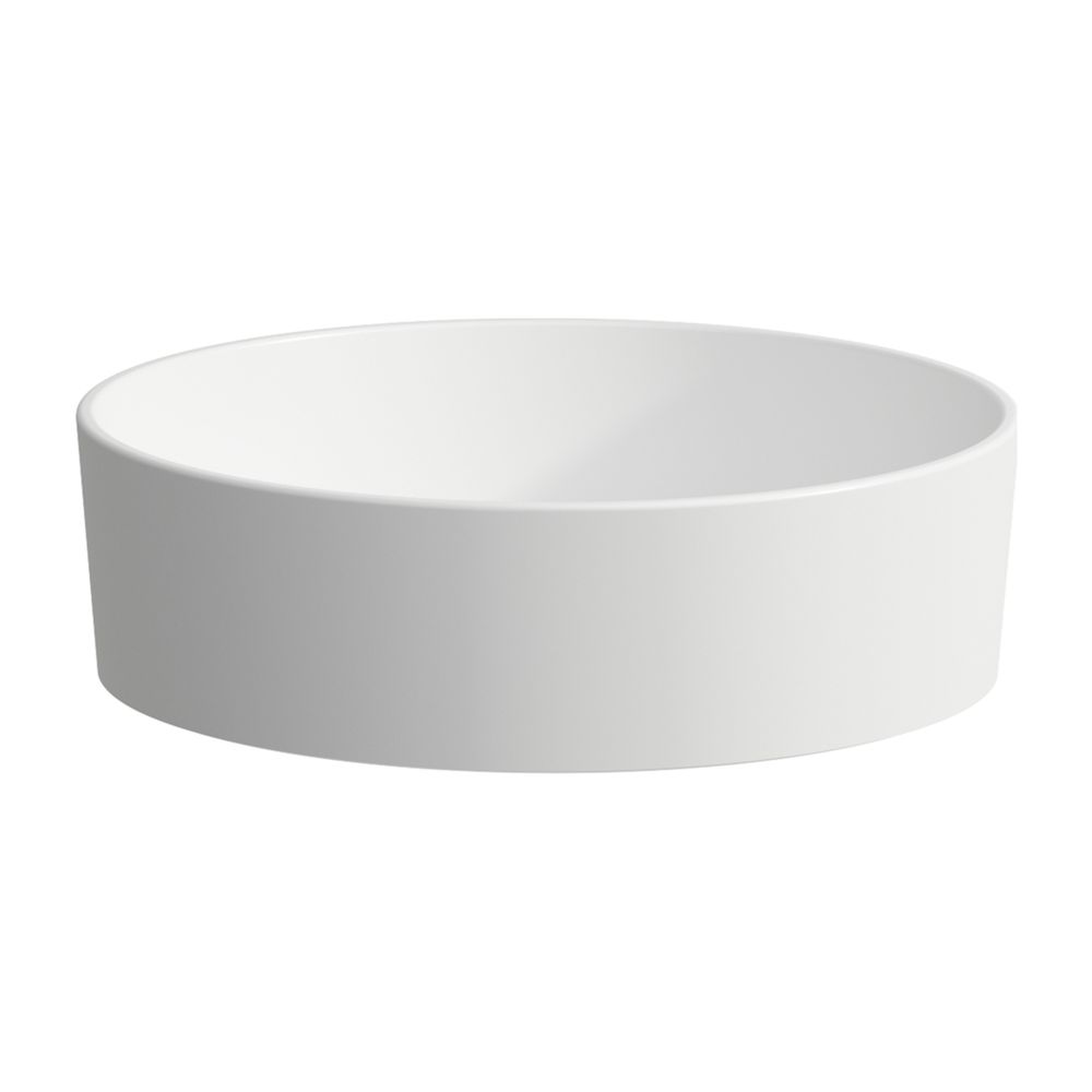 Laufen Waschtisch-Schale Kartell 420x420x135mm, Mattweiß, ohne Hahnloch/Überlauf... LAUFEN-H8123317571121 7612738287221 (Abb. 1)