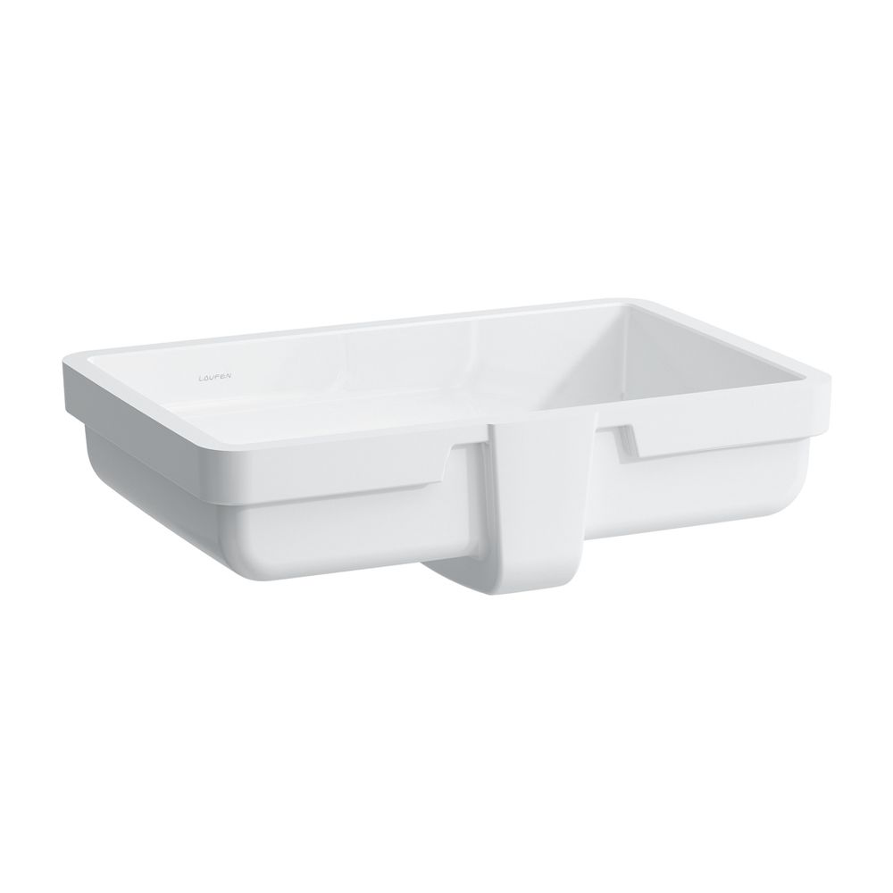 Laufen Einbauwaschtisch von unten Living City 360x535x155mm, Weiß, ohne Hahnloch... LAUFEN-H8124310001091 4014804813809 (Abb. 1)