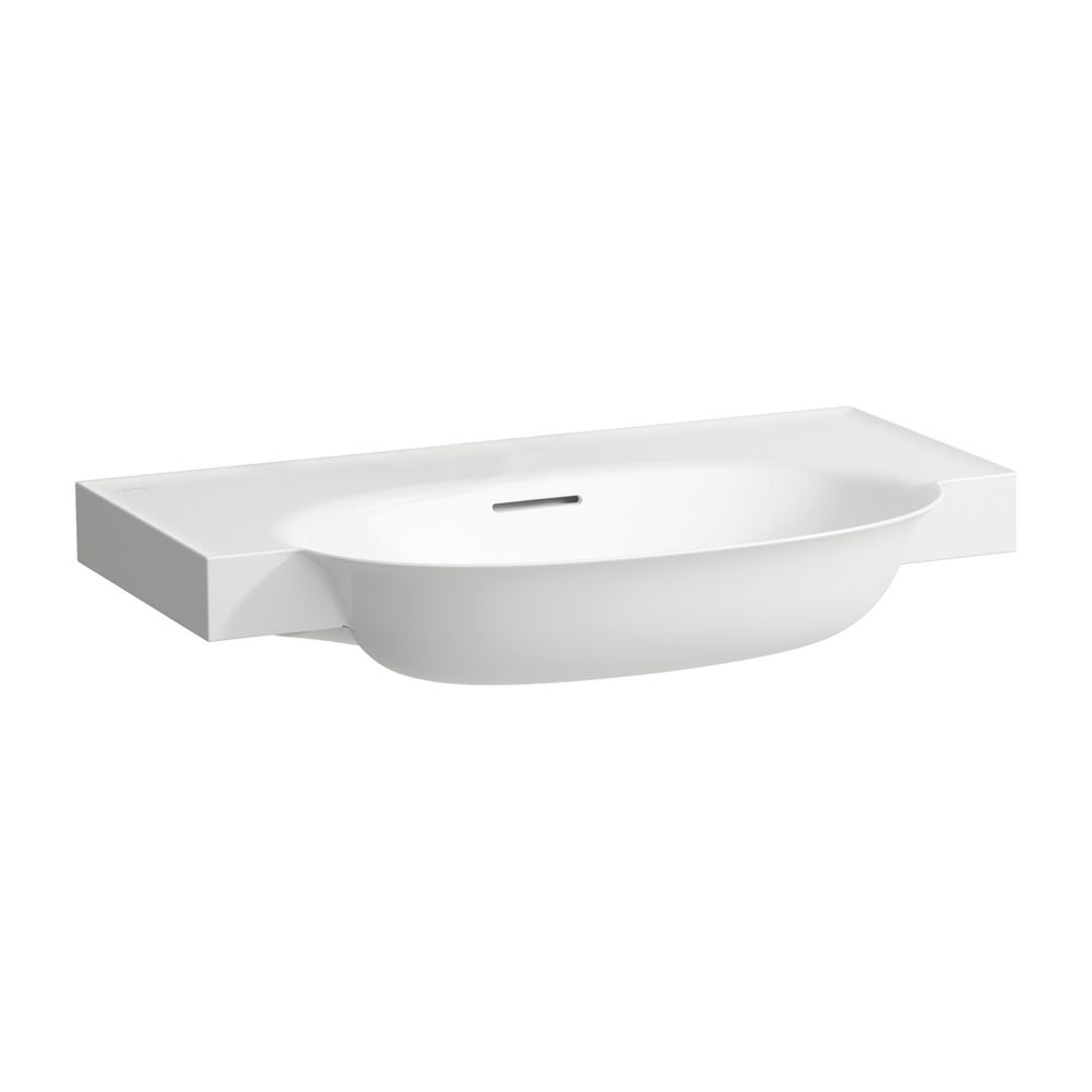 Laufen Waschtisch The New Classic 480x800x165mm, Weiß LCC, ohne Hahnloch, mit Üb... LAUFEN-H8138554001091 7612738936082 (Abb. 1)