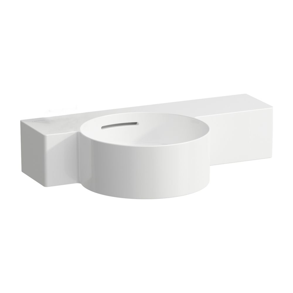 Laufen Handwaschbecken VAL 315x550x155mm, Mattweiß, ohne Hahnloch, mit Überlauf ... LAUFEN-H8152837571091 7612738943271 (Abb. 1)