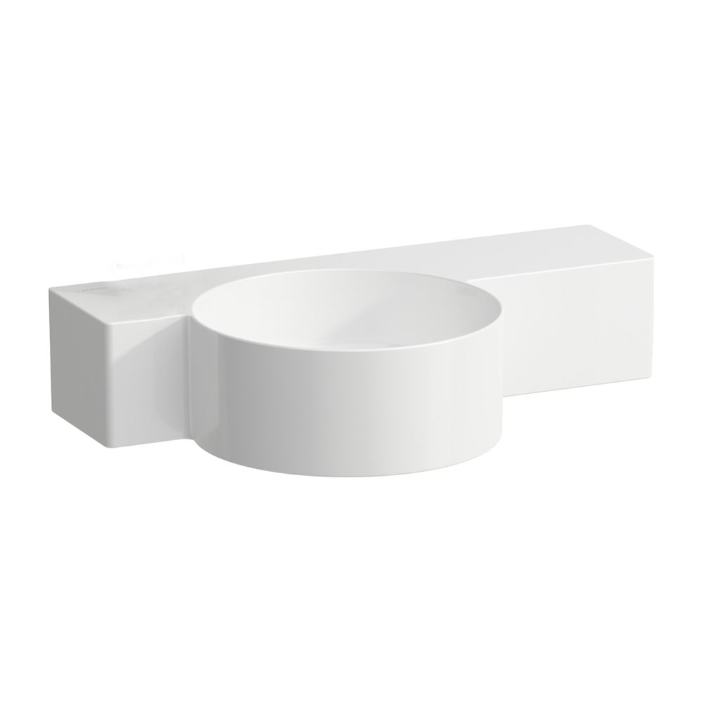 Laufen Handwaschbecken VAL 315x550x155mm, Mattweiß, ohne Hahnloch/Überlauf, Kana... LAUFEN-H8152837571421 7612738979058 (Abb. 1)