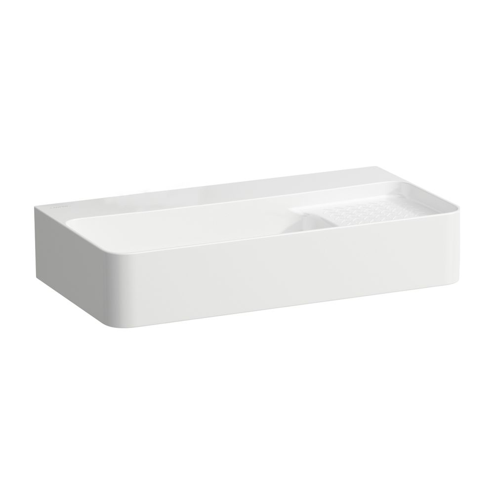 Laufen Waschtisch kompakt VAL 310x600x155mm, Weiß LCC, ohne Hahnloch, mit Überla... LAUFEN-H8152854001091 7612738940645 (Abb. 1)