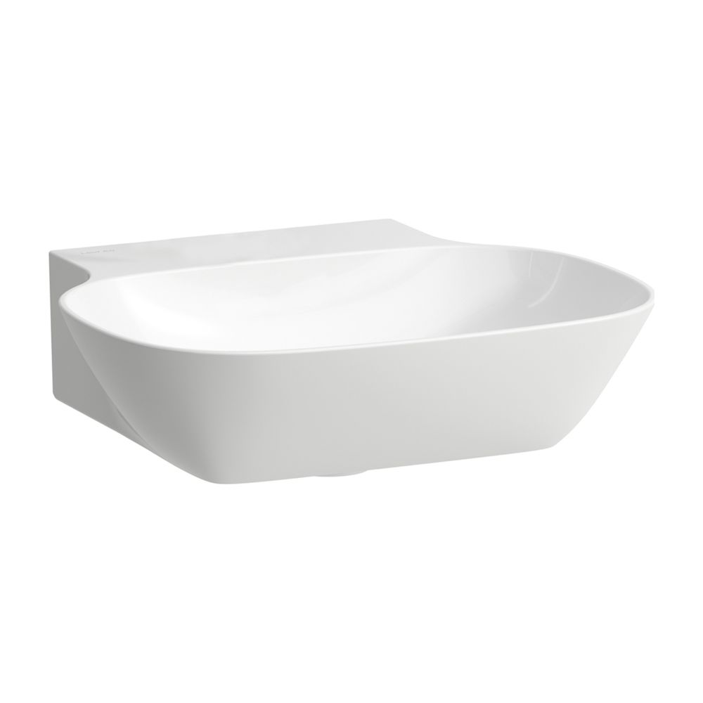 Laufen Aufsatzhandwaschbecken INO 450x410x145mm, Mattweiß, ohne Hahnloch/Überlau... LAUFEN-H8163007571121 7612738923648 (Abb. 1)