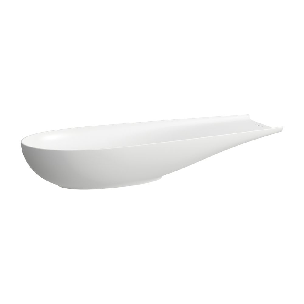 Laufen Waschtisch-Schale Ilbagnoalessi 380x1000x170mm, Mattweiß, Ablage links/re... LAUFEN-H8189747571121 7612738041090 (Abb. 1)