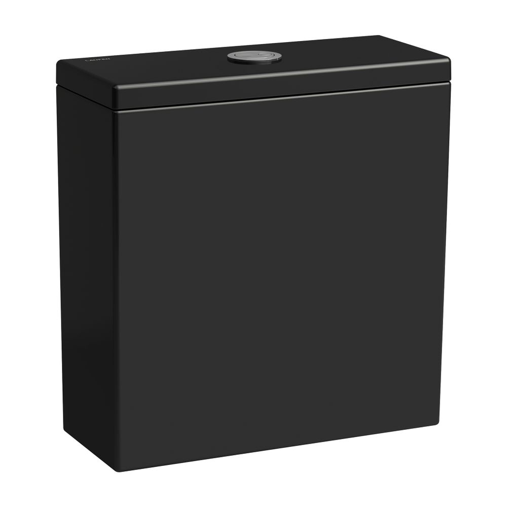 Laufen Spülkasten Kartell 160x380x395mm, glänzend Schwarz, Wasseranschluss hinte... LAUFEN-H8293310209711 7612738028930 (Abb. 1)