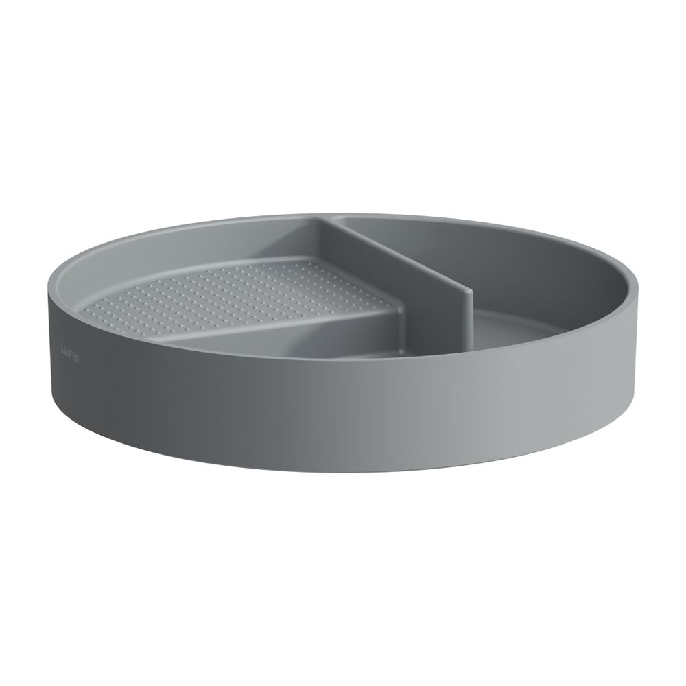 Laufen Aufbewahrungsschale VAL 325x325x60mm, Mattgraphit, rund... LAUFEN-H8702817580001 7612738037963 (Abb. 1)