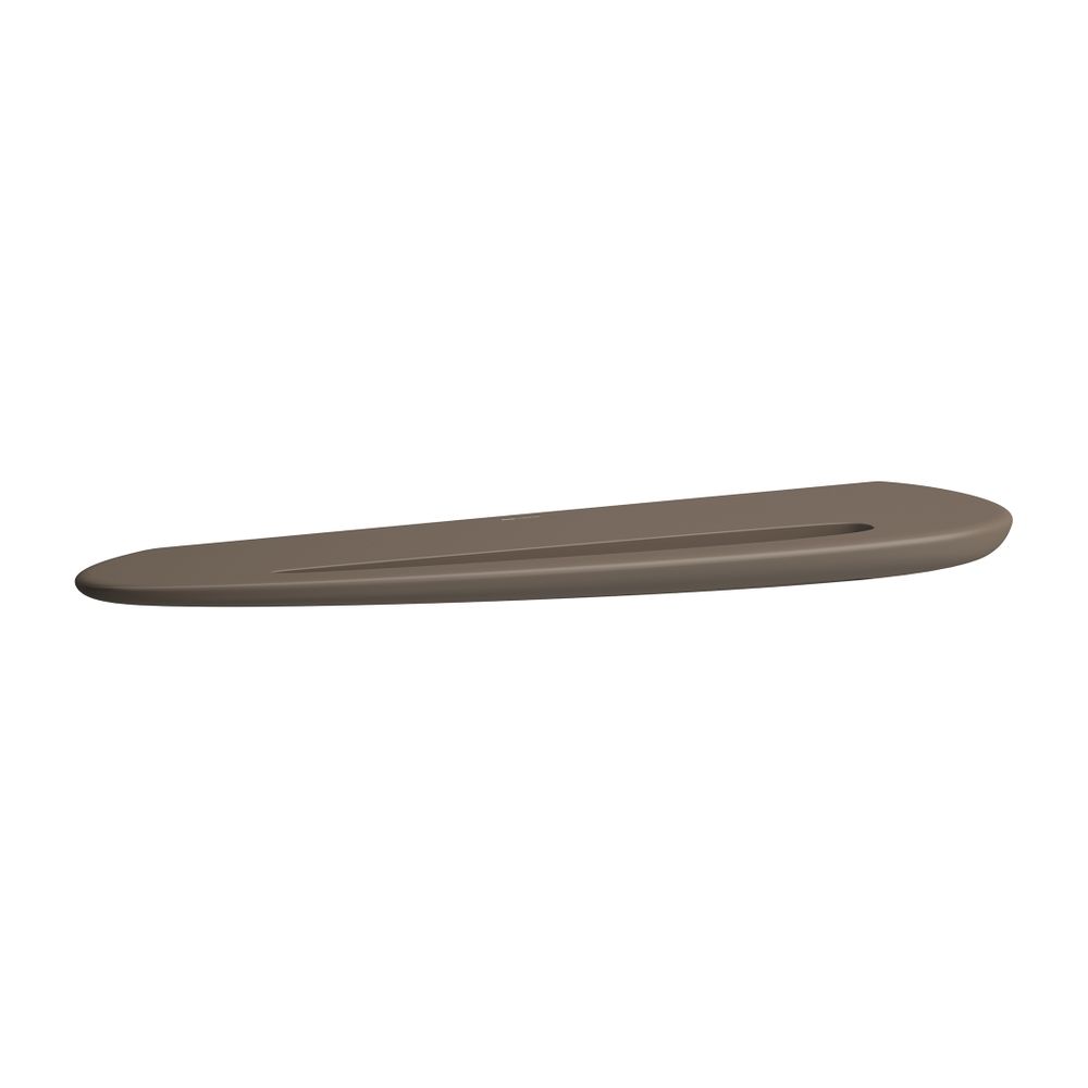 Laufen Keramische Ablage, Ilbagnoalessi, 175x630x50mm, Kaffee Matt, mit Handtuch... LAUFEN-H8709721880001 7612738079444 (Abb. 1)