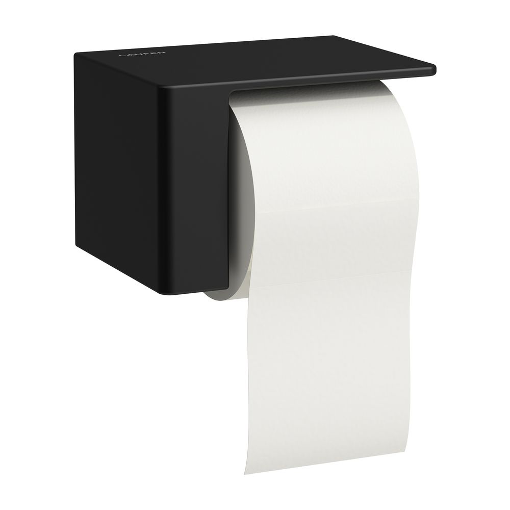 Laufen Papierrollenhalter VAL 135x170x115mm, Mattschwarz, rechts offen Saphirker... LAUFEN-H8722807160001 7612738029388 (Abb. 1)