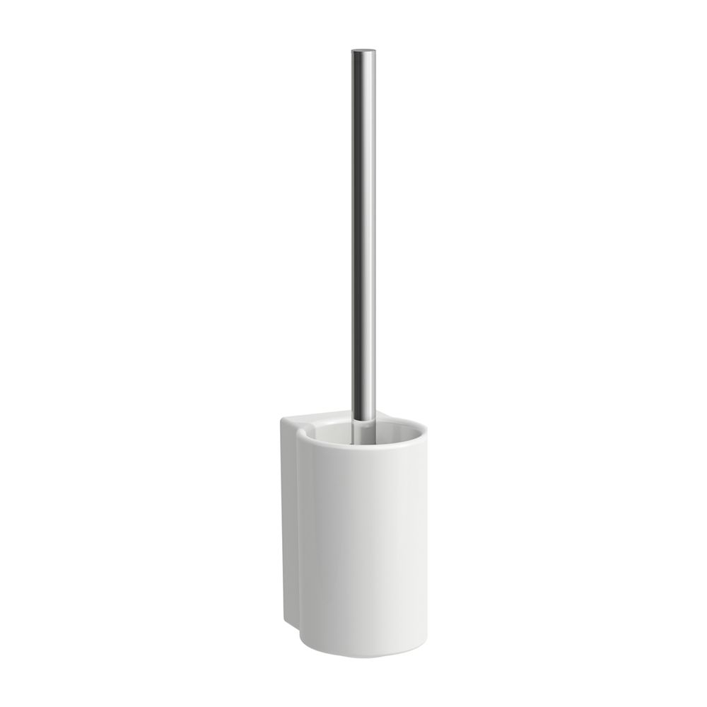 Laufen WC-Bürstengarnitur mit Klosettbürste VAL 105x90x150mm, Weiß, Saphirkerami... LAUFEN-H8722820000001 7612738943868 (Abb. 1)