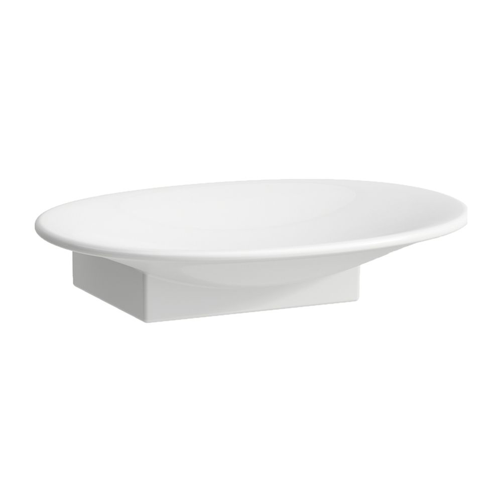 Laufen Seifenschale The New Classic 115x140x30mm, Mattweiß, Saphirkeramik... LAUFEN-H8738567570001 7612738943592 (Abb. 1)