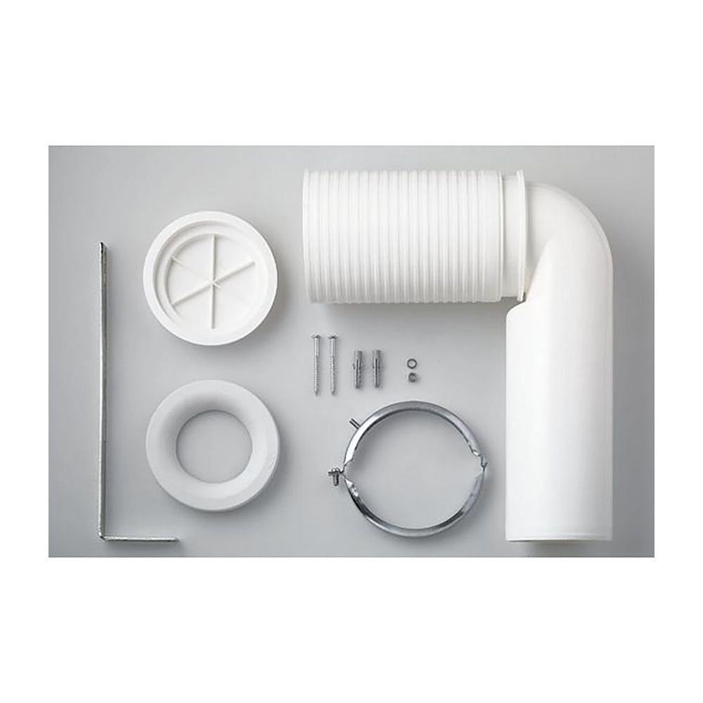 Laufen Ablaufbogen für Stand-WC kürzbar 90 Grad, 125mm... LAUFEN-H8900920000001 4014804128569 (Abb. 1)