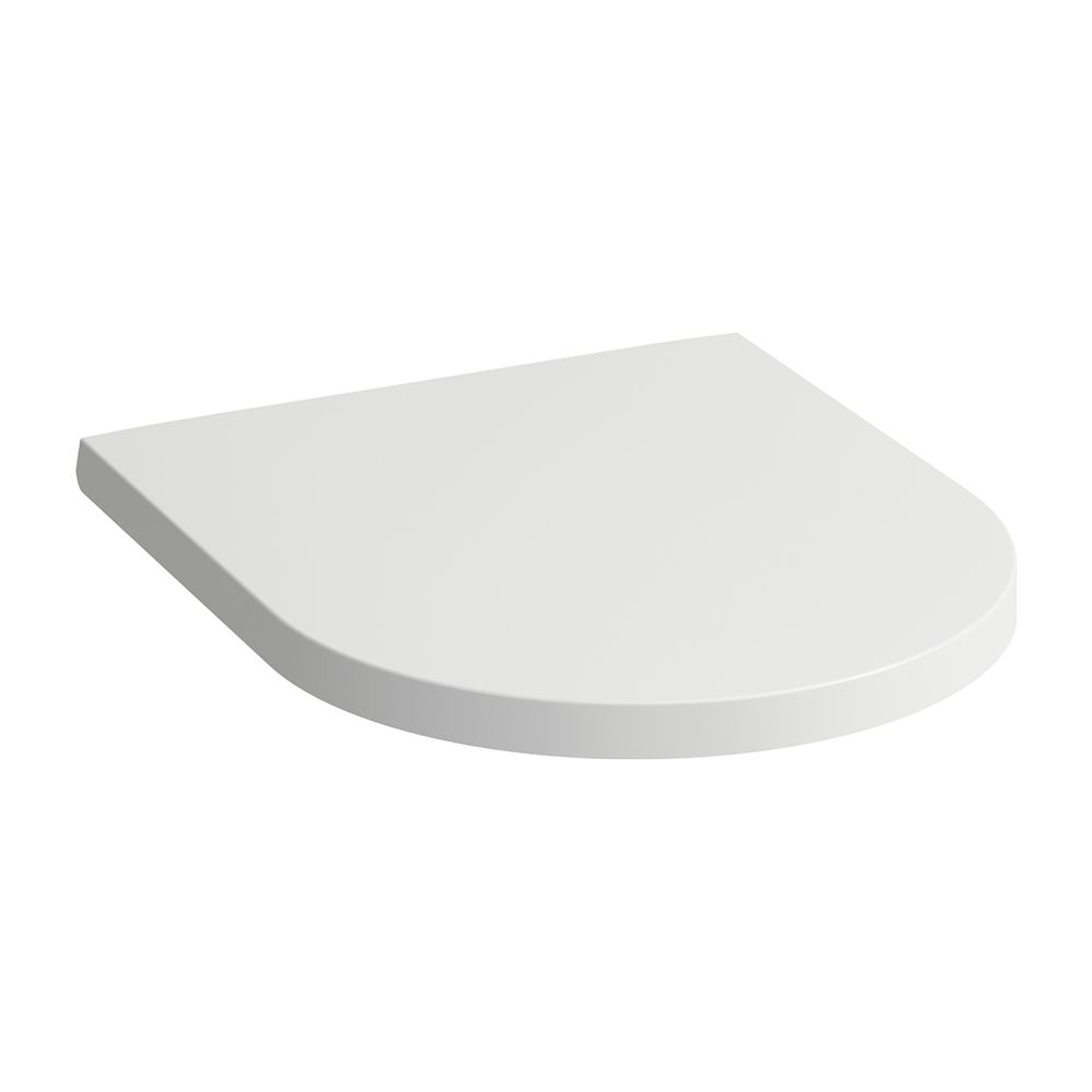Laufen WC-Sitz Deckel Kartell mit Absenkautomatik abnehmbar, Mattweiß... LAUFEN-H8913337570001 7612738932398 (Abb. 1)