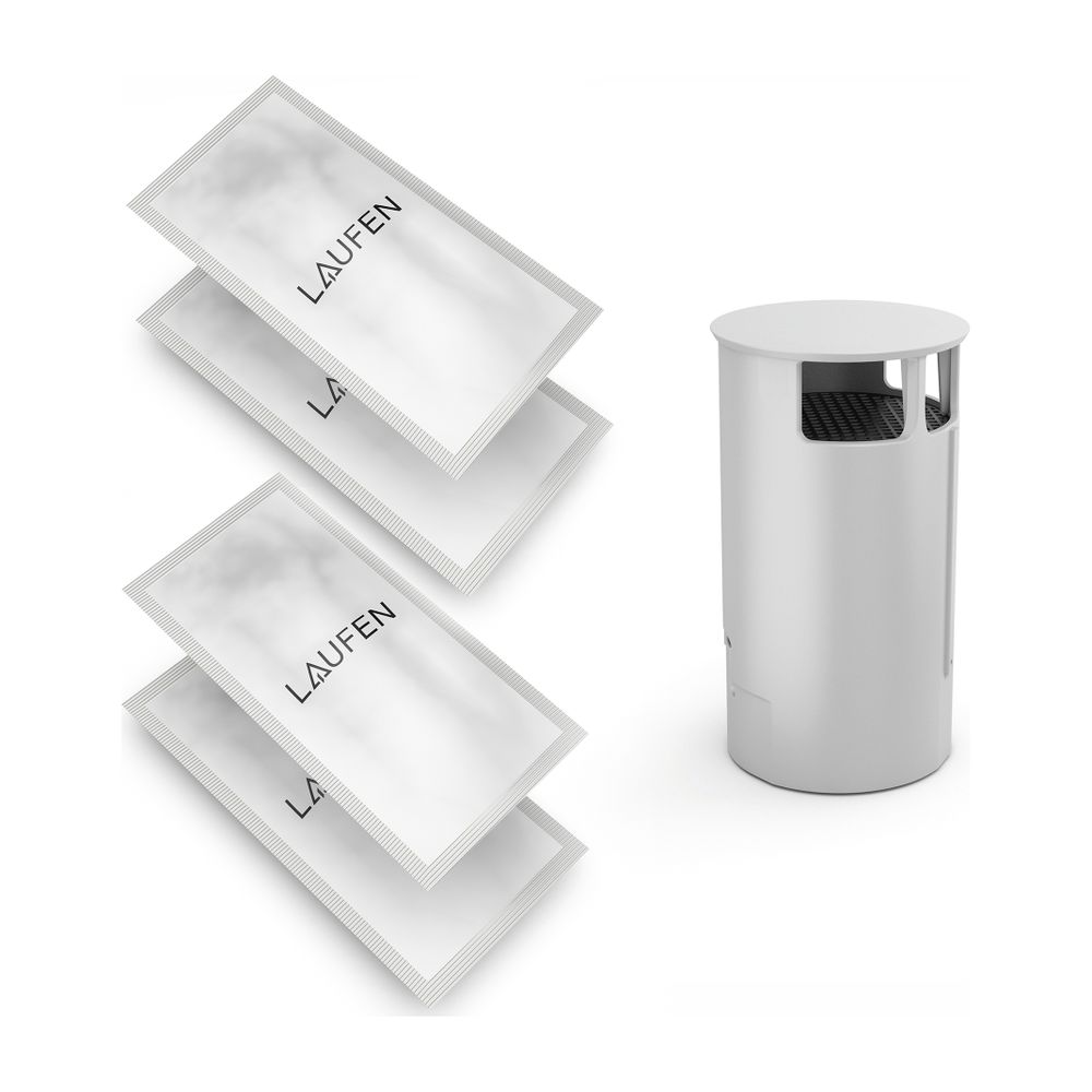 Laufen Set:Geruchsfilter und Entkalkungsmittel für Dusch-WC Cleanet Riva... LAUFEN-H8916970000001 7612738901288 (Abb. 1)