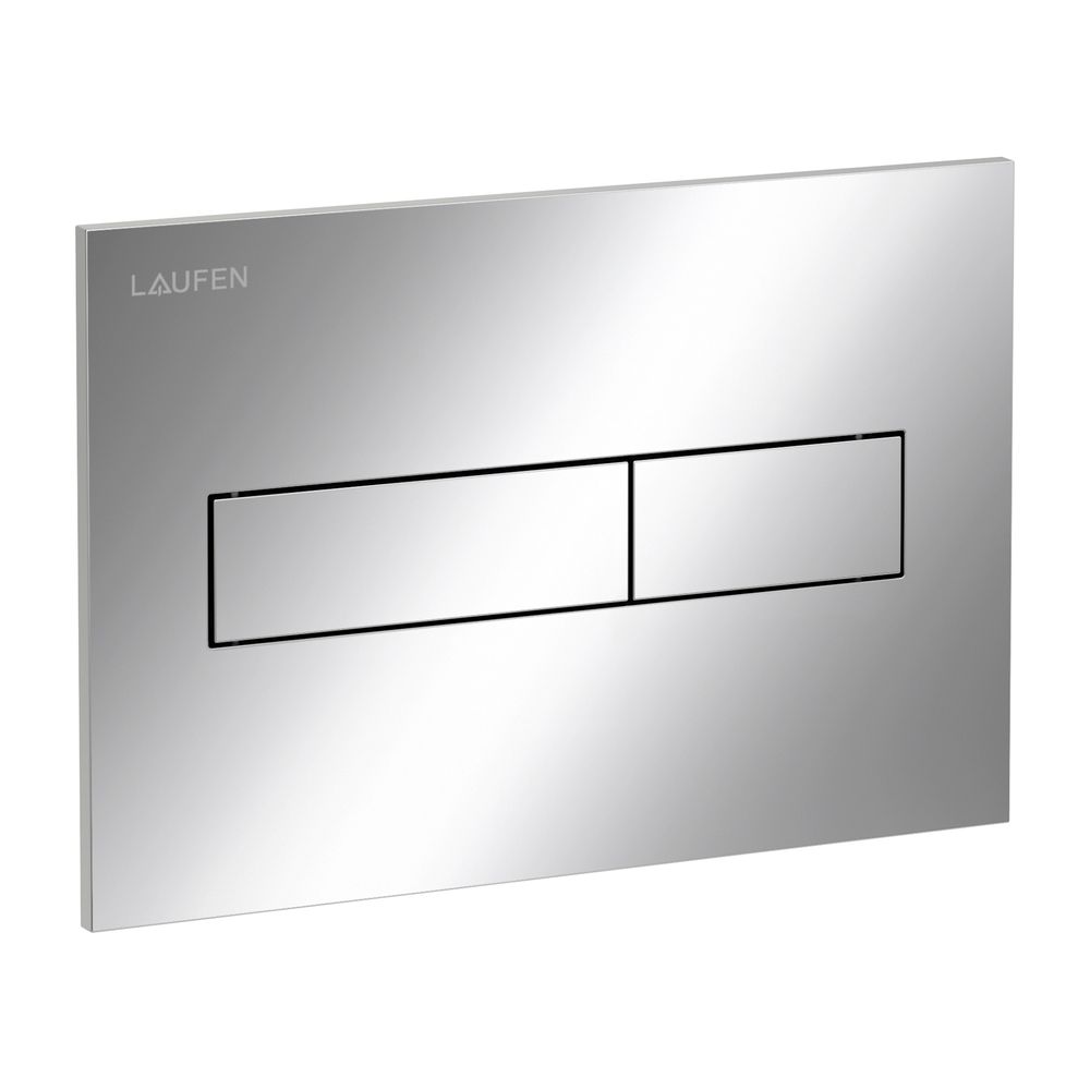 Laufen Drückerplatte Horizon INEO 213x145x6mm, Chrom, aus Kunststoff, Betätigung... LAUFEN-H9001110040001 7612738099077 (Abb. 2)