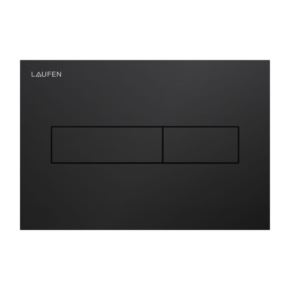 Laufen Drückerplatte Horizon INEO 213x145x6mm, Mattschwarz, aus Kunststoff, Betä... LAUFEN-H9001117160001 7612738099091 (Abb. 1)