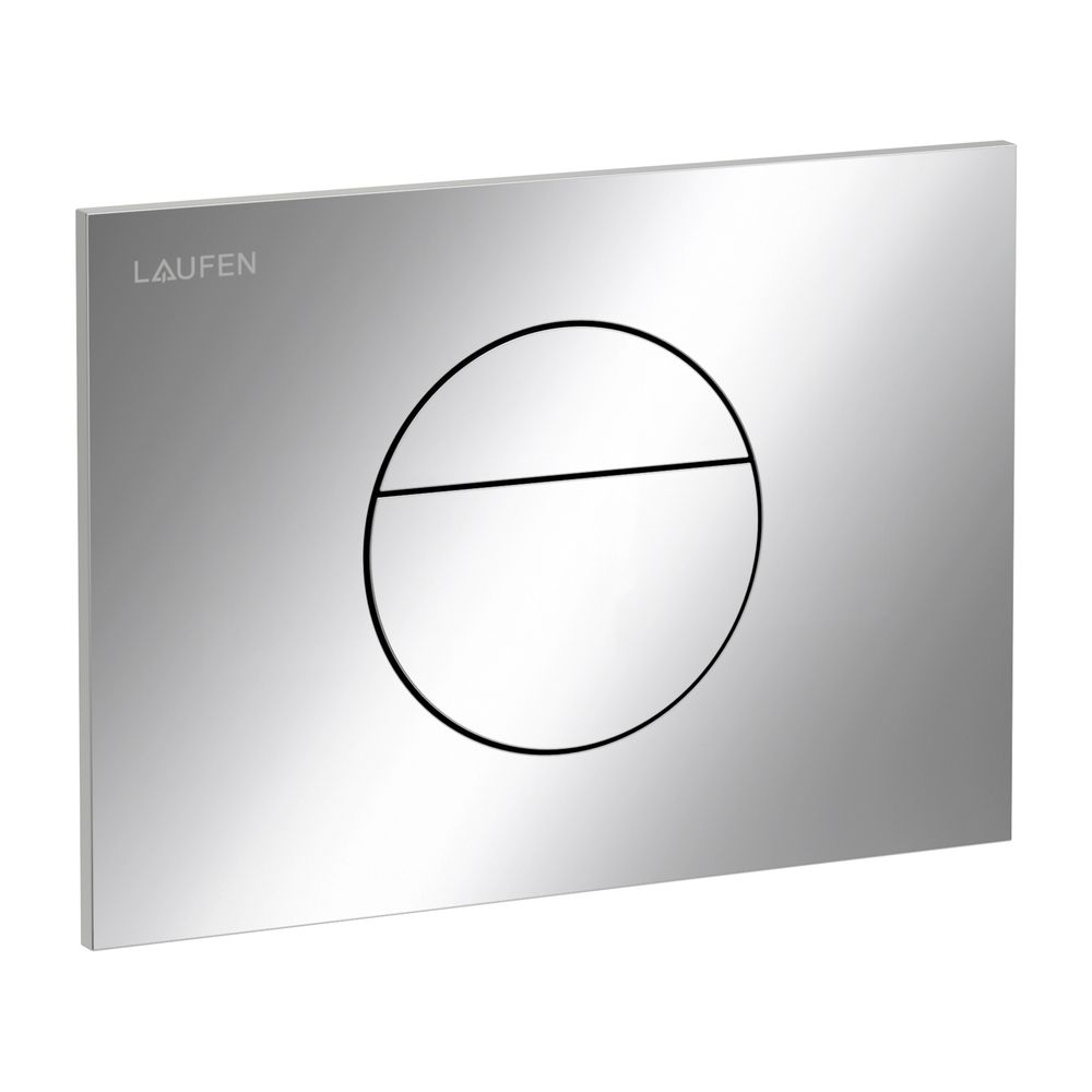 Laufen Drückerplatte Sunrise INEO 203x145x6mm, Chrom, aus Kunststoff, Betätigung... LAUFEN-H9001120040001 7612738099145 (Abb. 2)