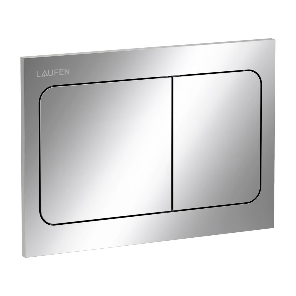 Laufen Drückerplatte AIR INEO 203x145x6mm, Chrom, aus Kunststoff, Betätigung von... LAUFEN-H9001130040001 7612738099206 (Abb. 2)