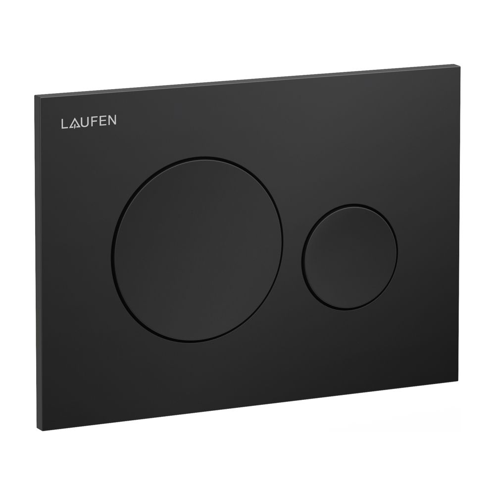 Laufen Drückerplatte Moon INEO 203x145x6mm, Mattschwarz, aus Kunststoff, Betätig... LAUFEN-H9001147160001 7612738098544 (Abb. 2)