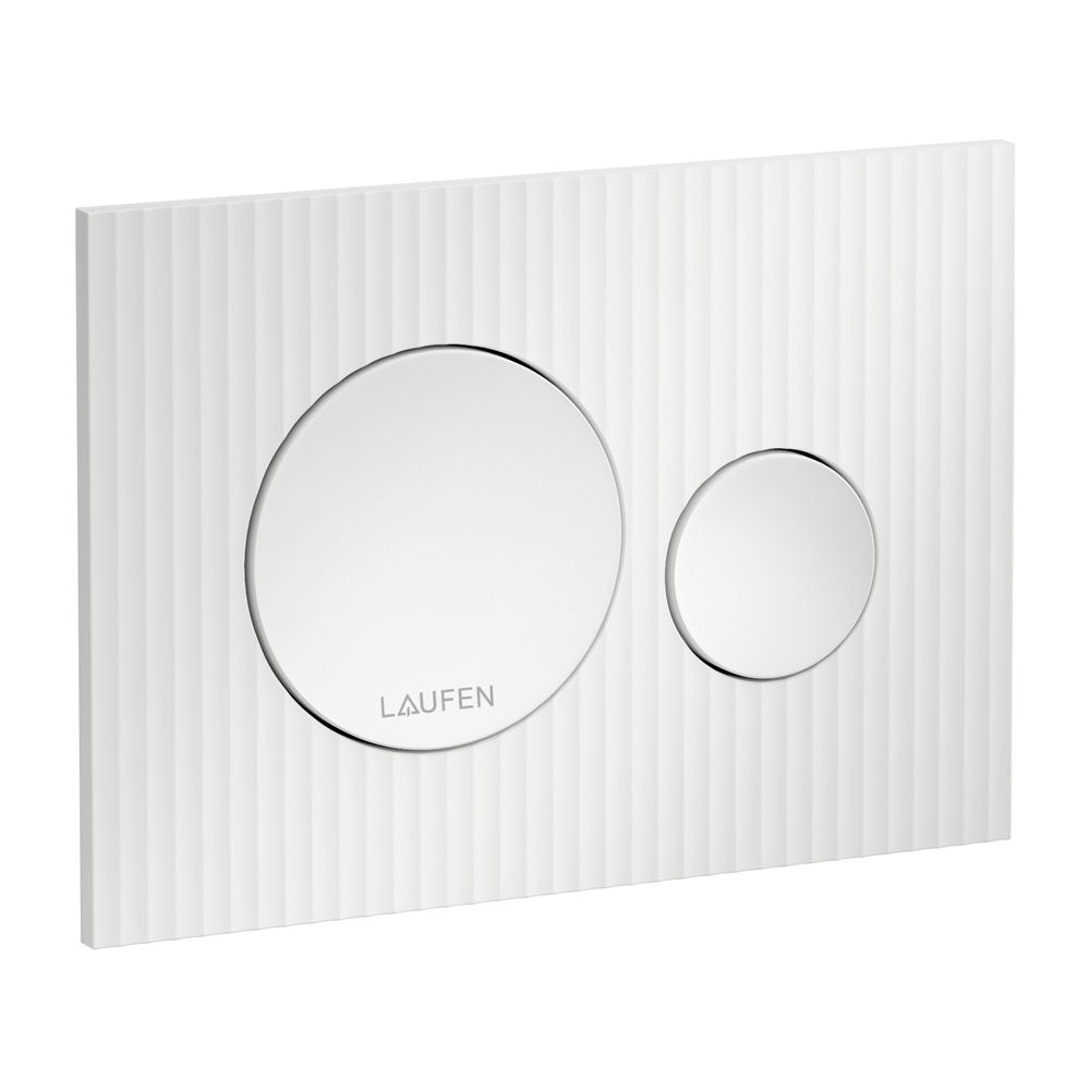 Laufen Drückerplatte Moondance INEO 203x145x6mm, Weiß, aus Kunststoff, Betätigun... LAUFEN-H9001160000001 7612738076979 (Abb. 2)