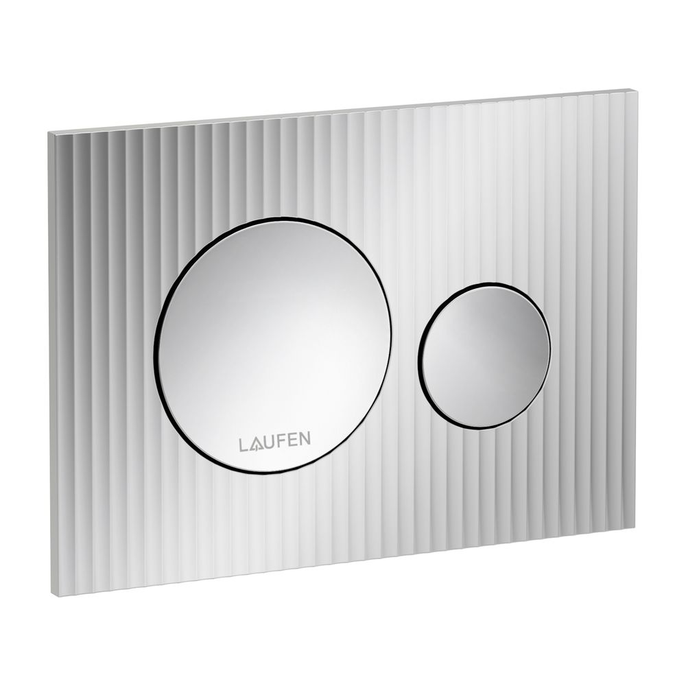 Laufen Drückerplatte Moondance INEO 203x145x6mm, Chrom, aus Kunststoff, Betätigu... LAUFEN-H9001160040001 7612738098667 (Abb. 2)