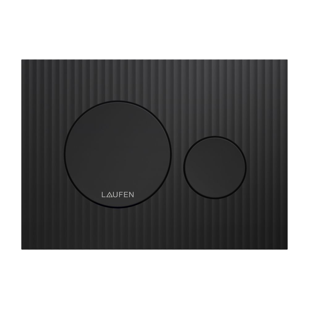 Laufen Drückerplatte Moondance INEO 203x145x6mm, Mattschwarz, aus Kunststoff, Be... LAUFEN-H9001167160001 7612738098681 (Abb. 1)