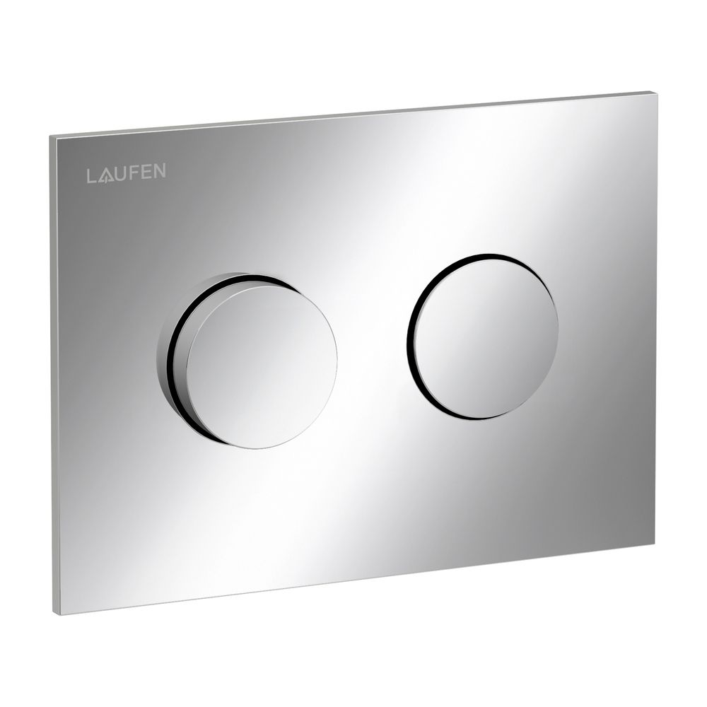 Laufen Drückerplatte Groove INEO 203x145x6mm, Chrom, aus Kunststoff, Betätigung ... LAUFEN-H9001170040001 7612738098810 (Abb. 2)