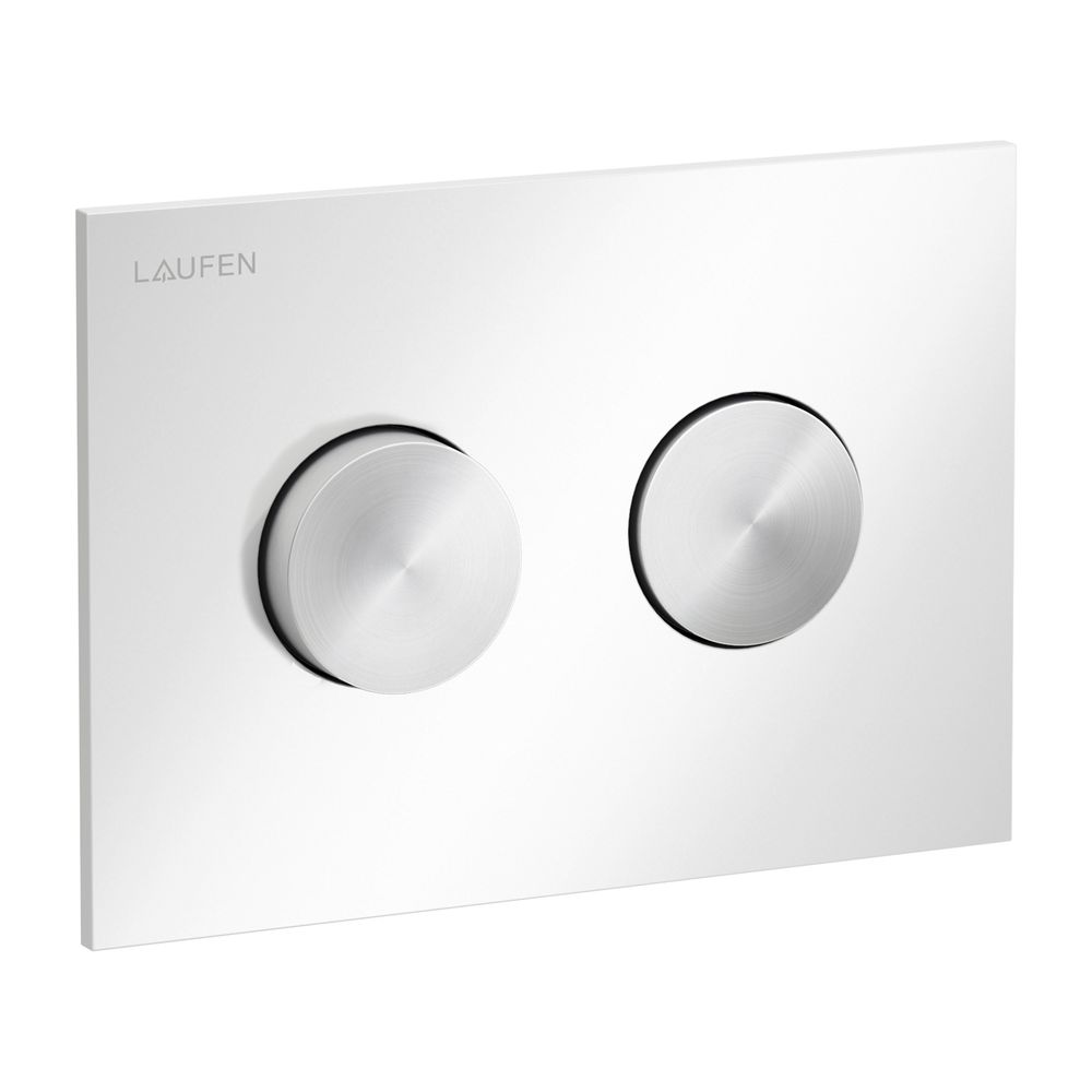 Laufen Drückerplatte Groove INEO 203x145x6mm, glänzend, Weiß, Kunststoff, Betäti... LAUFEN-H9001171940001 7612738098841 (Abb. 2)