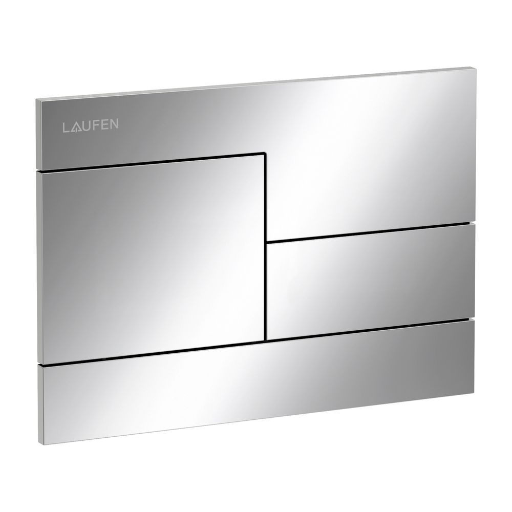 Laufen Drückerplatte Skyline INEO 208x148x6mm, Chrom, aus Kunststoff, Betätigung... LAUFEN-H9001180040001 7612738098933 (Abb. 2)
