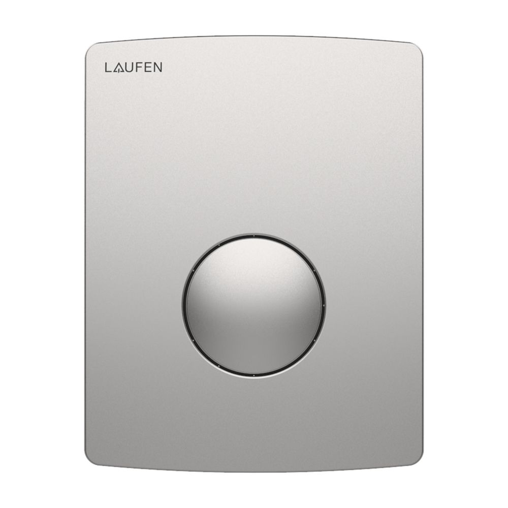 Laufen Urinal Drückerplatte AU109 INEO, 126x162x17mm, aus Kunststoff, Edelstahl ... LAUFEN-H9091099280001 7612738028428 (Abb. 1)