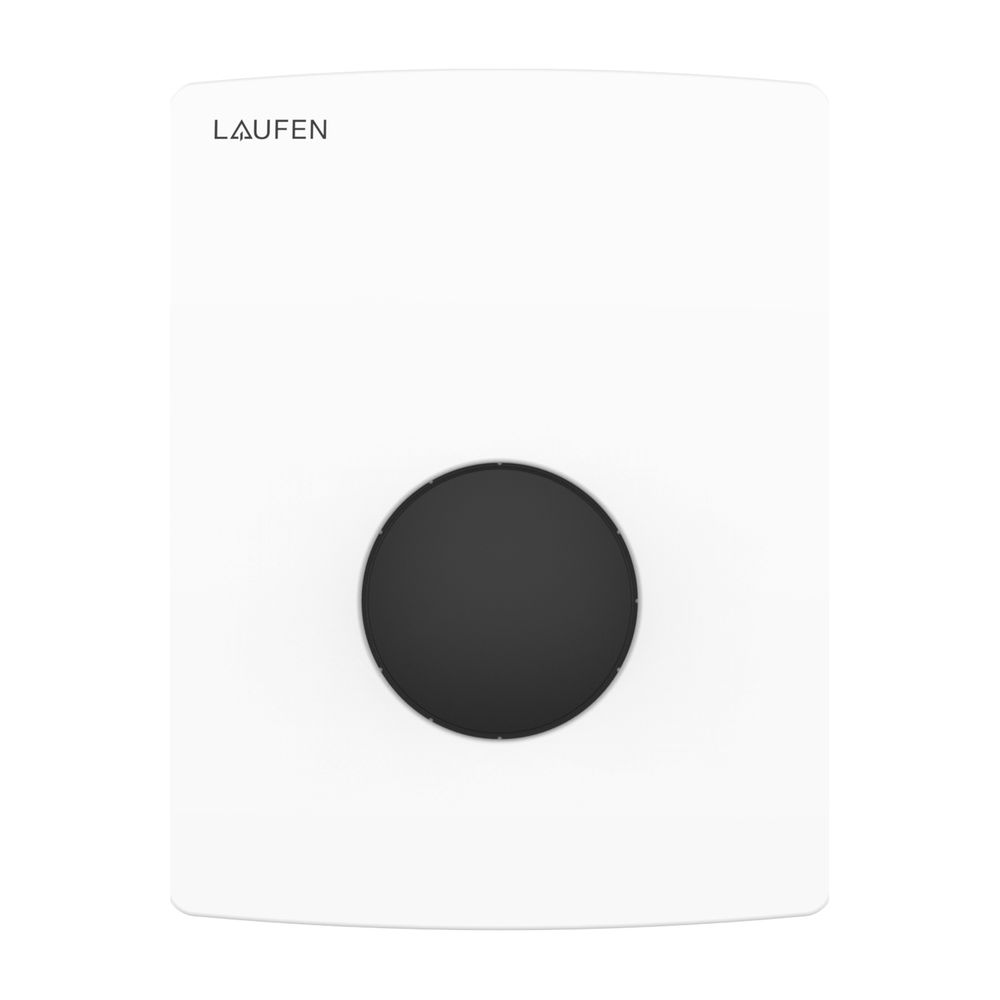 Laufen Urinal Drückerplatte E-AU110 INEO, 126x162x17mm, aus Kunststoff, Montage-... LAUFEN-H9091100000001 7612738115722 (Abb. 1)