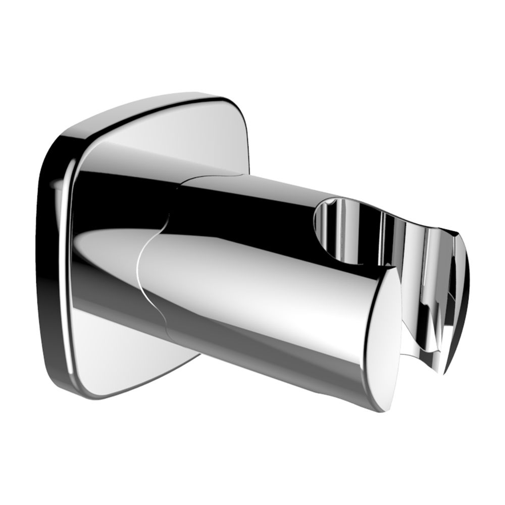 Laufen fester Handbrausehalter City, Ausladung 52mm, Vollmetall Chrom, quadratis... LAUFEN-HF504774100000 7612738995256 (Abb. 1)