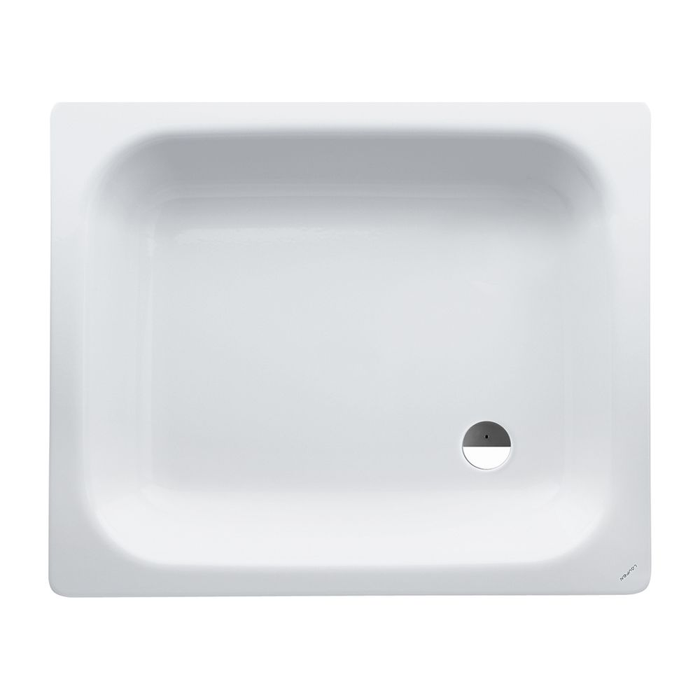 Laufen Duschwanne Platina 750x900x150mm, Weiß, aus Stahl, Ablauf seitlich mit An... LAUFEN-H2150236000401 7612738993566 (Abb. 2)