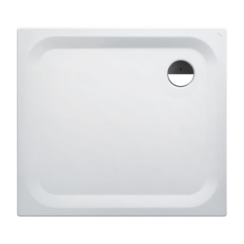Laufen Duschwanne Platina 900x1000x25mm, Weiß, aus Stahl, Ablauf seitlich mit An... LAUFEN-H2150306000401 7612738925734 (Abb. 3)