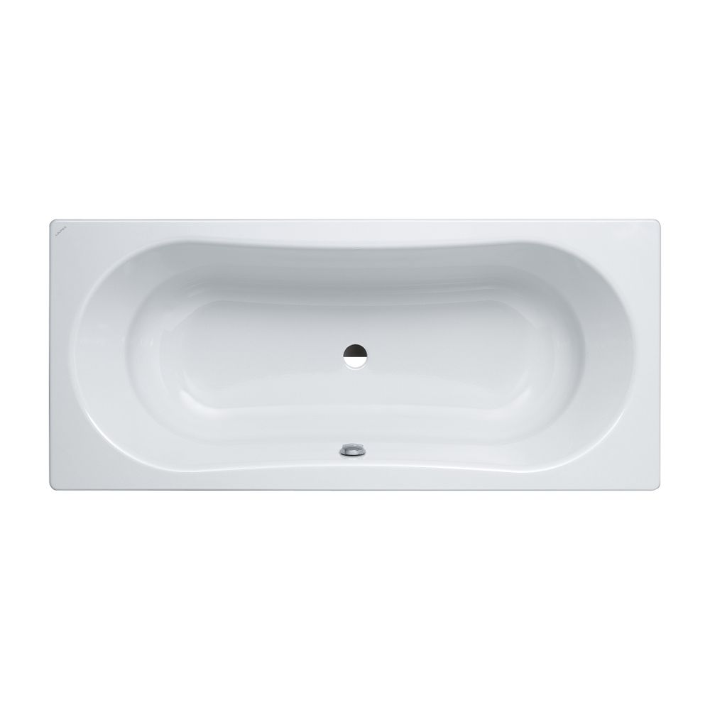 Laufen Einbau-Badewanne Thallium 800x1800x420mm, Weiß, aus Stahl, inklusive Scha... LAUFEN-H2250900000401 4014804969513 (Abb. 1)