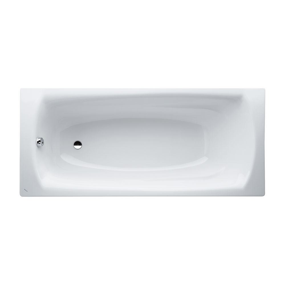 Laufen Einbau-Badewanne Palladium 750x1700x430mm, Weiß, aus Stahl, inklusive Sch... LAUFEN-H2251100000401 4014804490994 (Abb. 1)