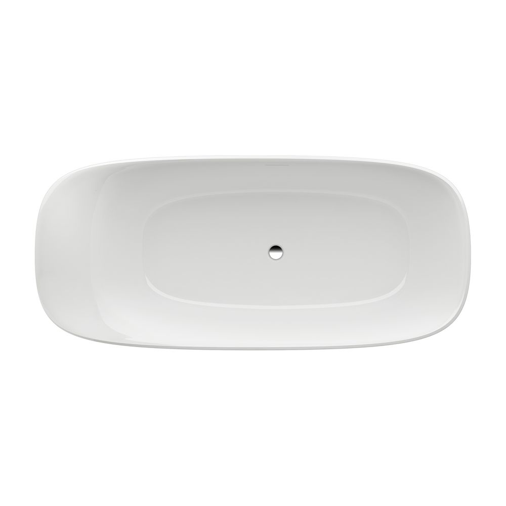 Laufen freistehende Badewanne INO 800x1800x520mm, Weiß, aus Sentec Mineralgusswe... LAUFEN-H2303020000001 7612738347321 (Abb. 2)