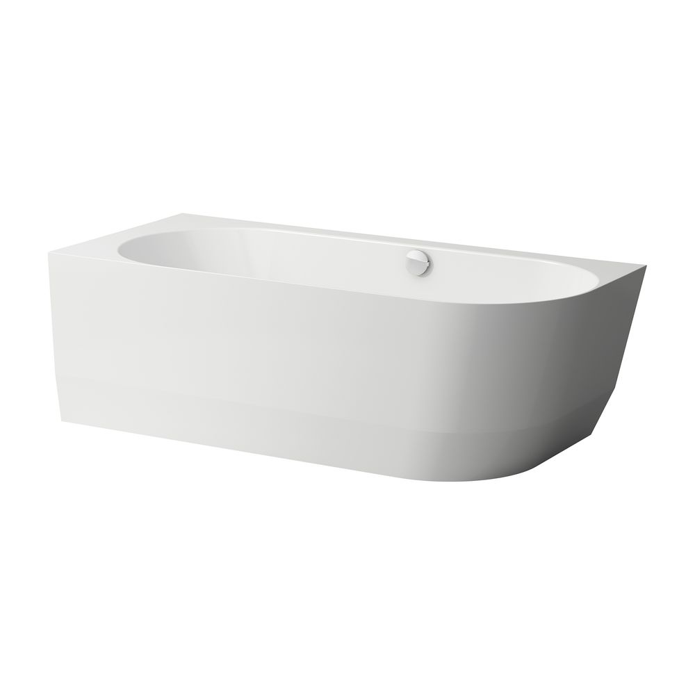 Laufen Badewanne Laufen Pro 800x1800x590mm, Weiß, aus Marbond, Eckversion links... LAUFEN-H2449560000001 7612738957360 (Abb. 1)