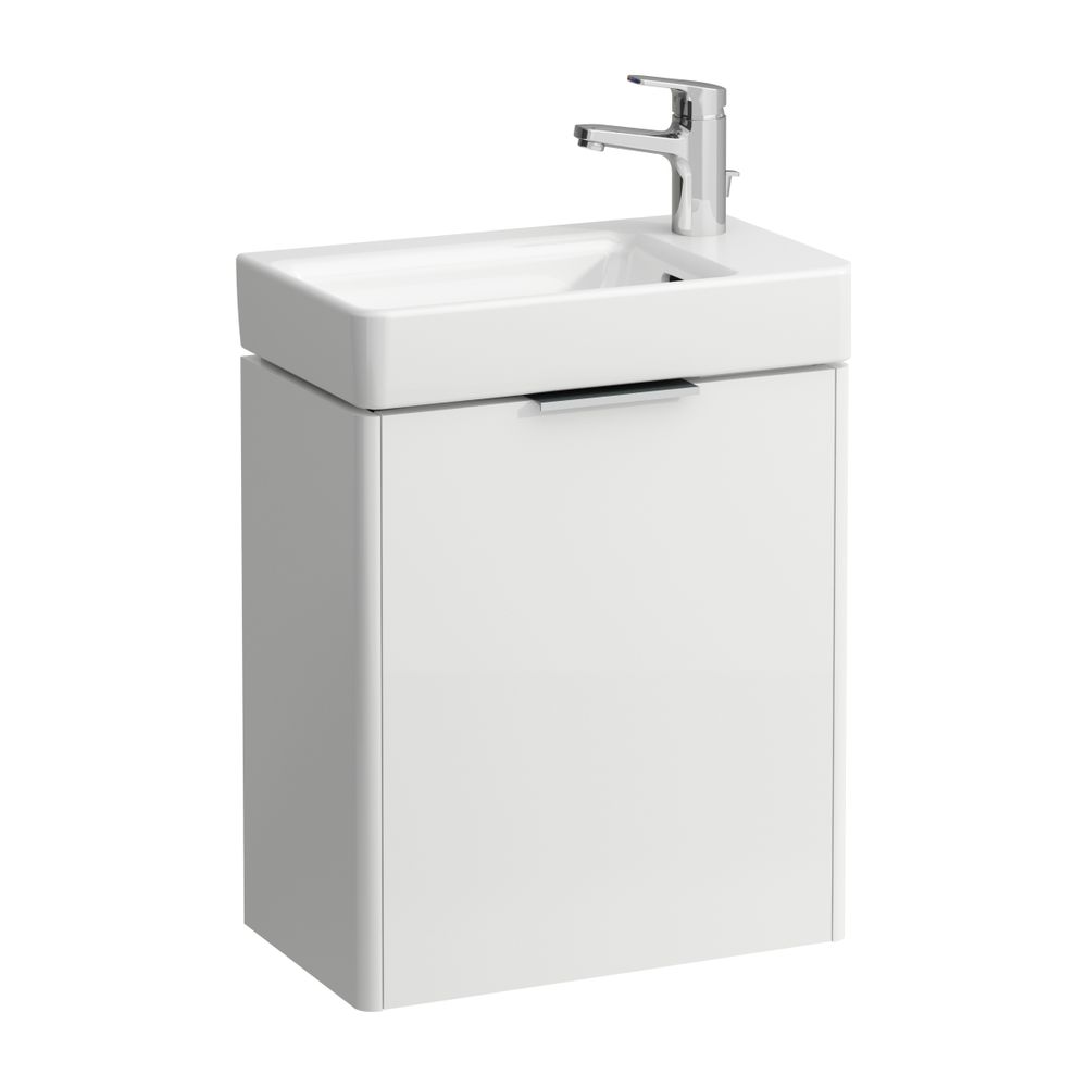 Laufen Waschtischunterbau BASE für Pro S 267x460x515mm, Mattweiß, 1 Tür Scharnie... LAUFEN-H4021021102601 7612738911881 (Abb. 1)