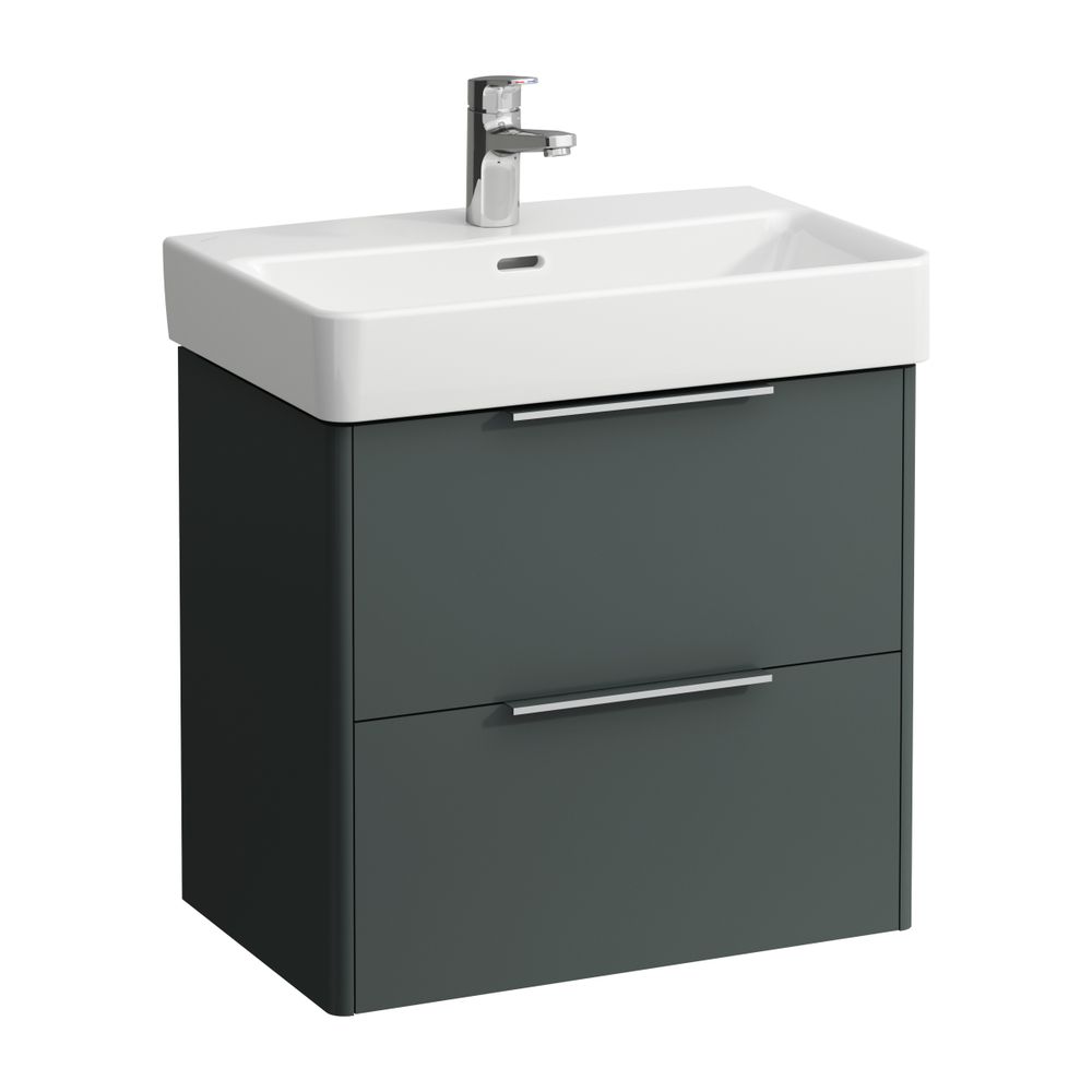 Laufen Waschtischunterbau BASE für Pro S 358x570x515mm, Verkehrsgrau, 2 Schublad... LAUFEN-H4022121102661 7612738972615 (Abb. 1)