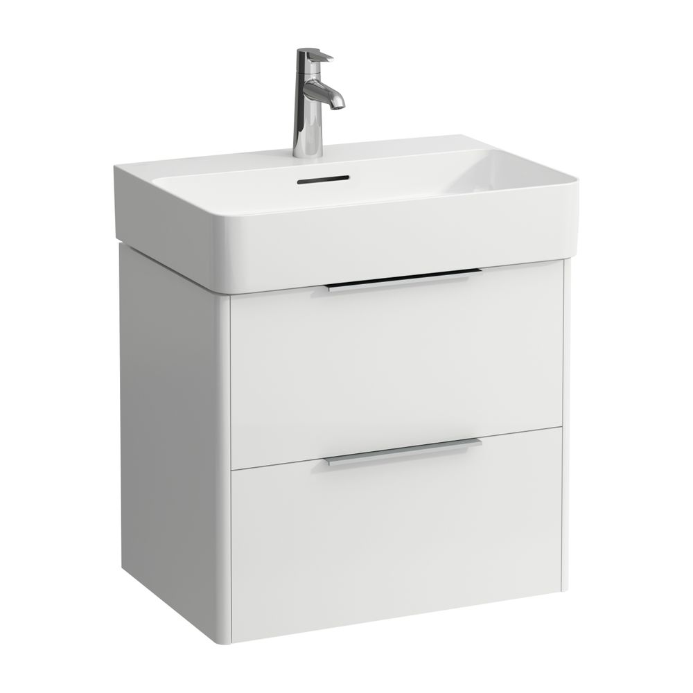 Laufen Waschtischunterbau BASE für VAL 391x583x515mm, glänzend Weiß, 2 Schublade... LAUFEN-H4022521102611 7612738912345 (Abb. 1)