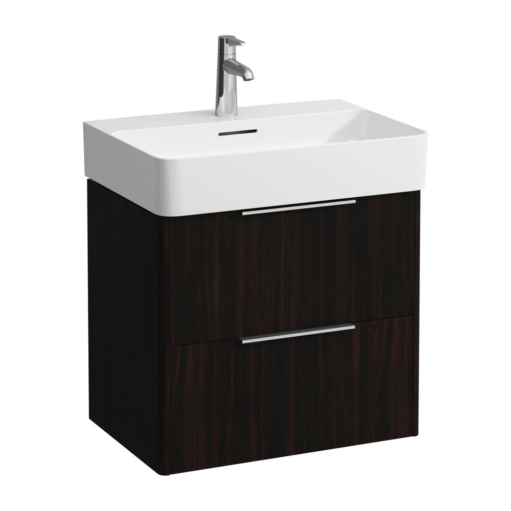 Laufen Waschtischunterbau BASE für VAL 391x583x515mm, Ulme dunkel, 2 Schubladen ... LAUFEN-H4022521102631 7612738912369 (Abb. 1)