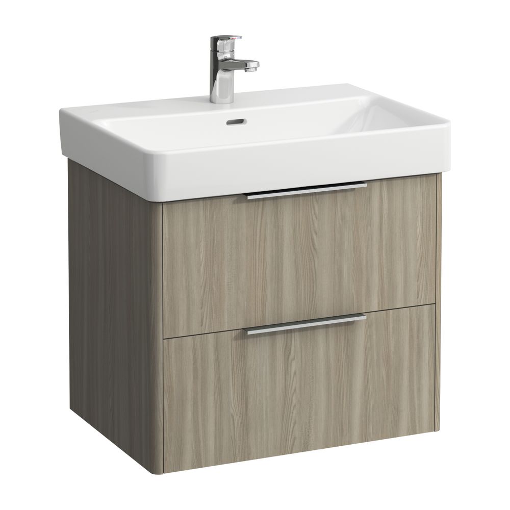 Laufen Waschtischunterbau BASE für Pro S 438x615x515mm, Ulme hell, 2 Schubladen ... LAUFEN-H4022921102621 7612738912451 (Abb. 1)